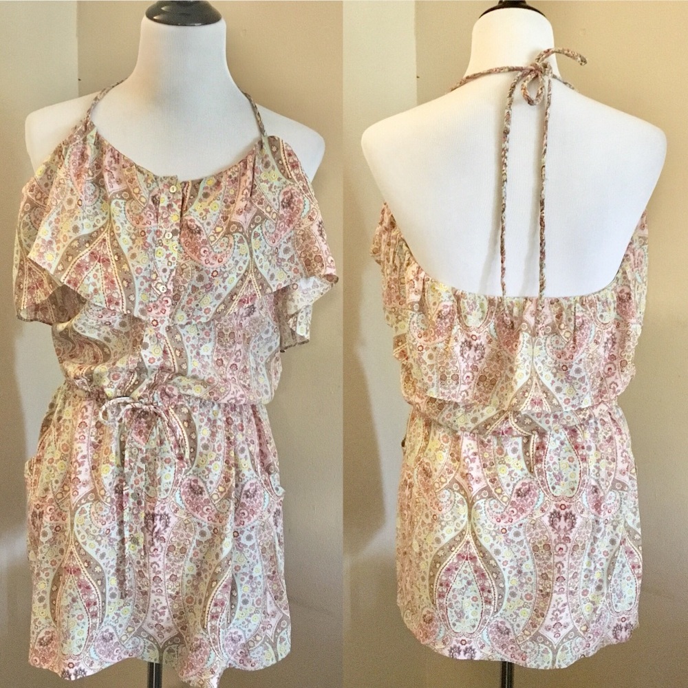 ZARA 🌸 Spring Silk Floral dress